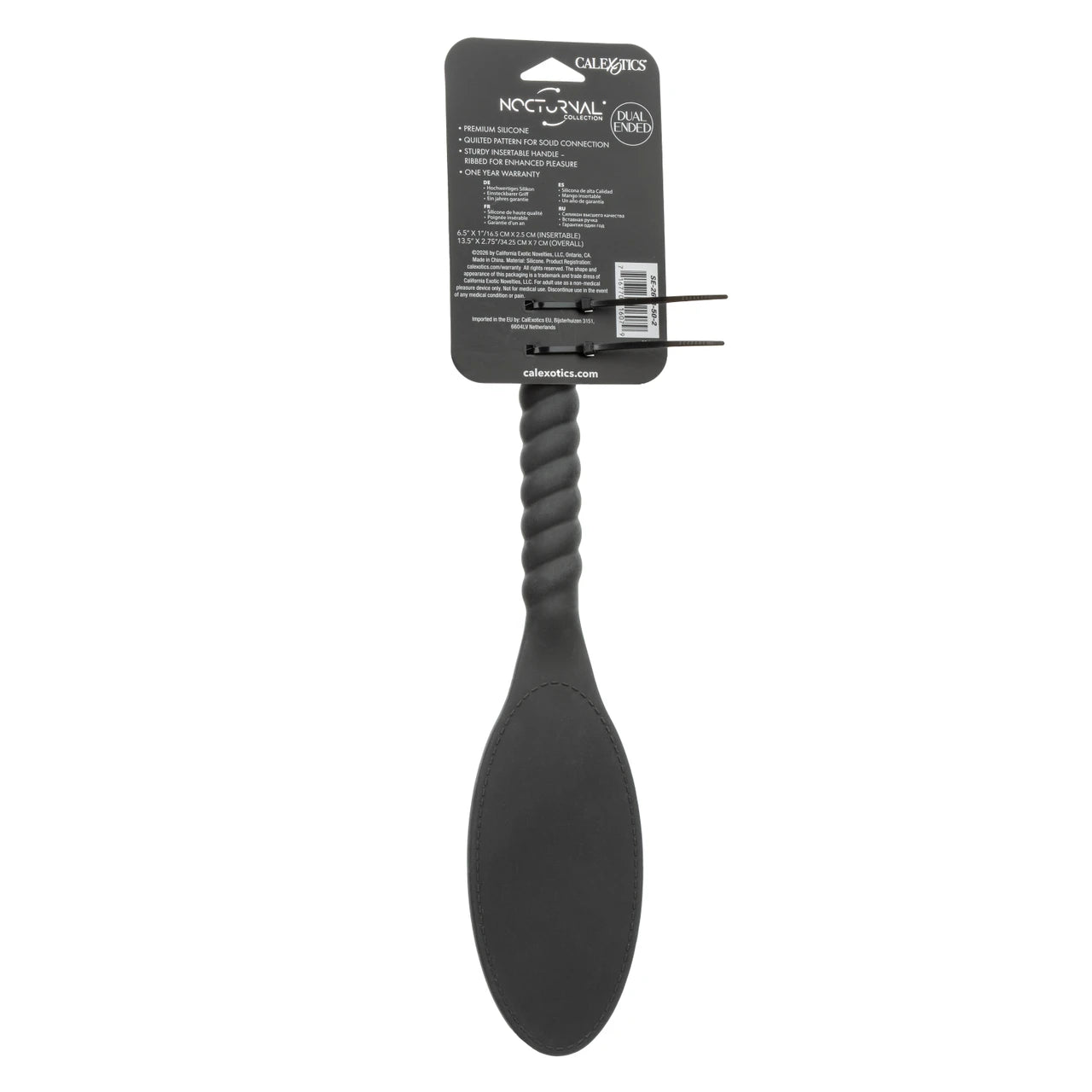Nocturnal Collection Silicone Pillow Paddle - Black
