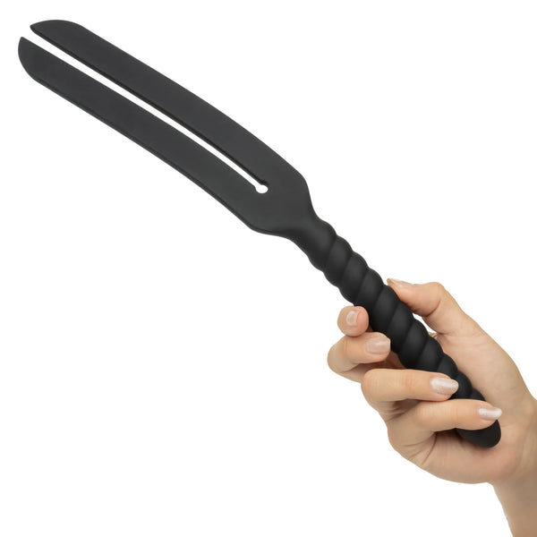Nocturnal Collection Silicone Slap Paddle - Black