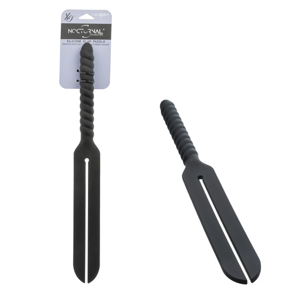 Nocturnal Collection Silicone Slap Paddle - Black