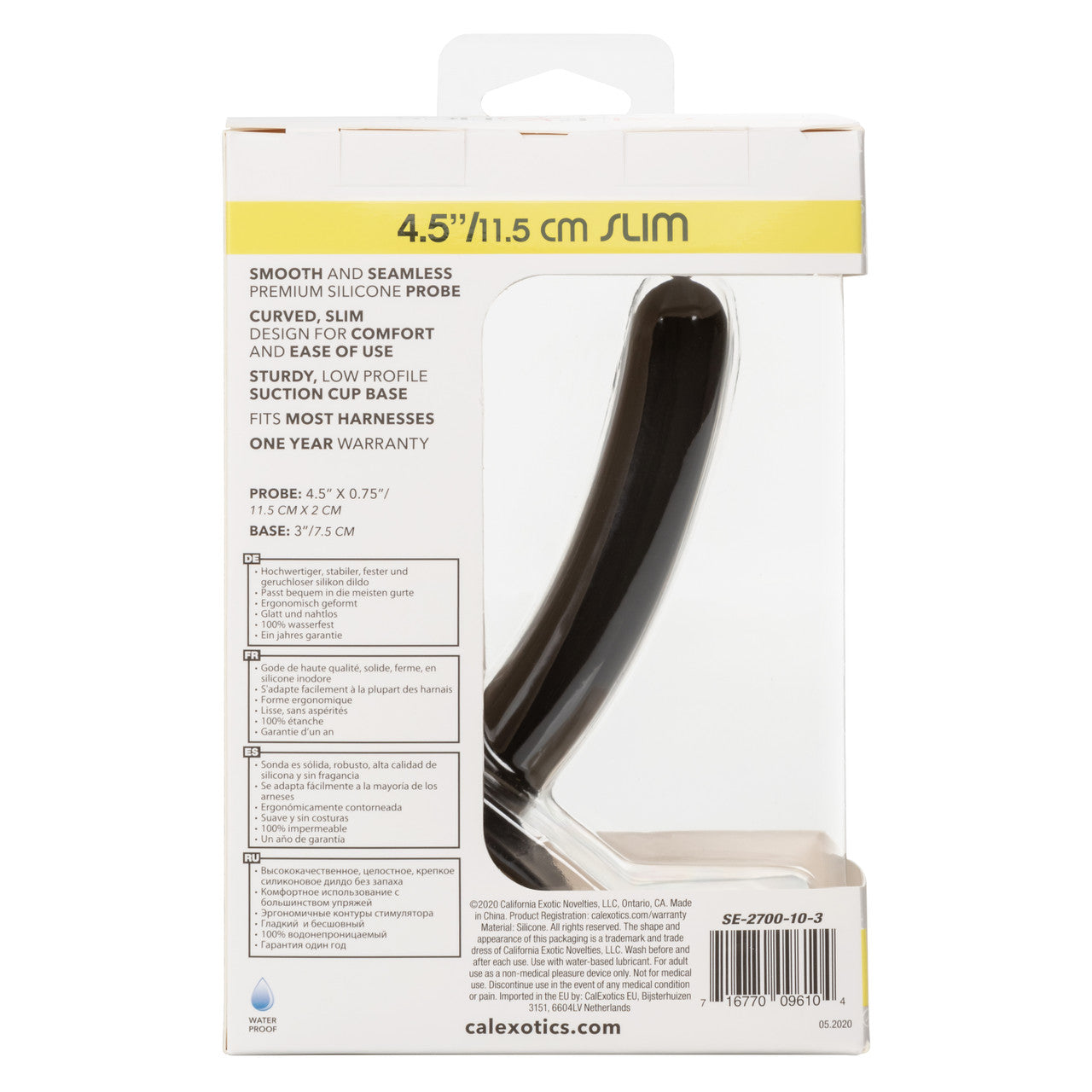 Boundless 4.5" Slim Dong - Black