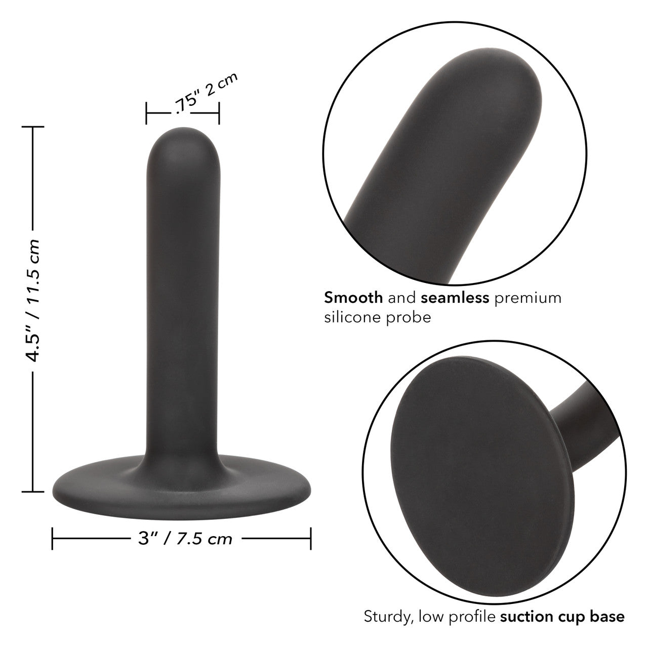 Boundless 4.5" Slim Dong - Black
