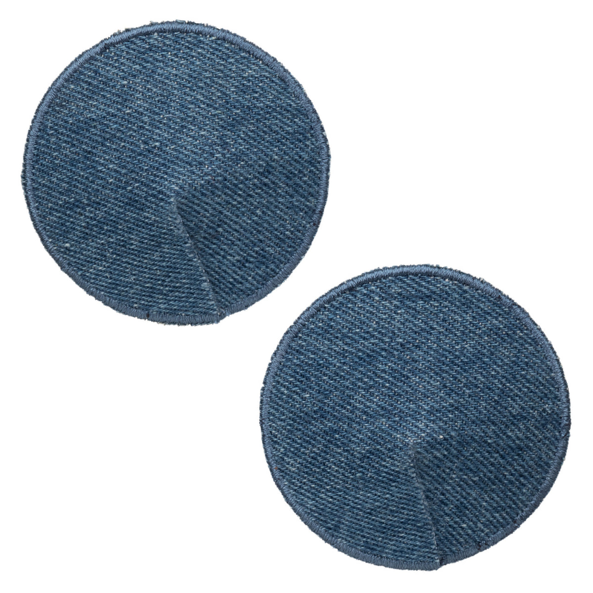 Ride 'em™ Premium Denim Collection Round Pasties