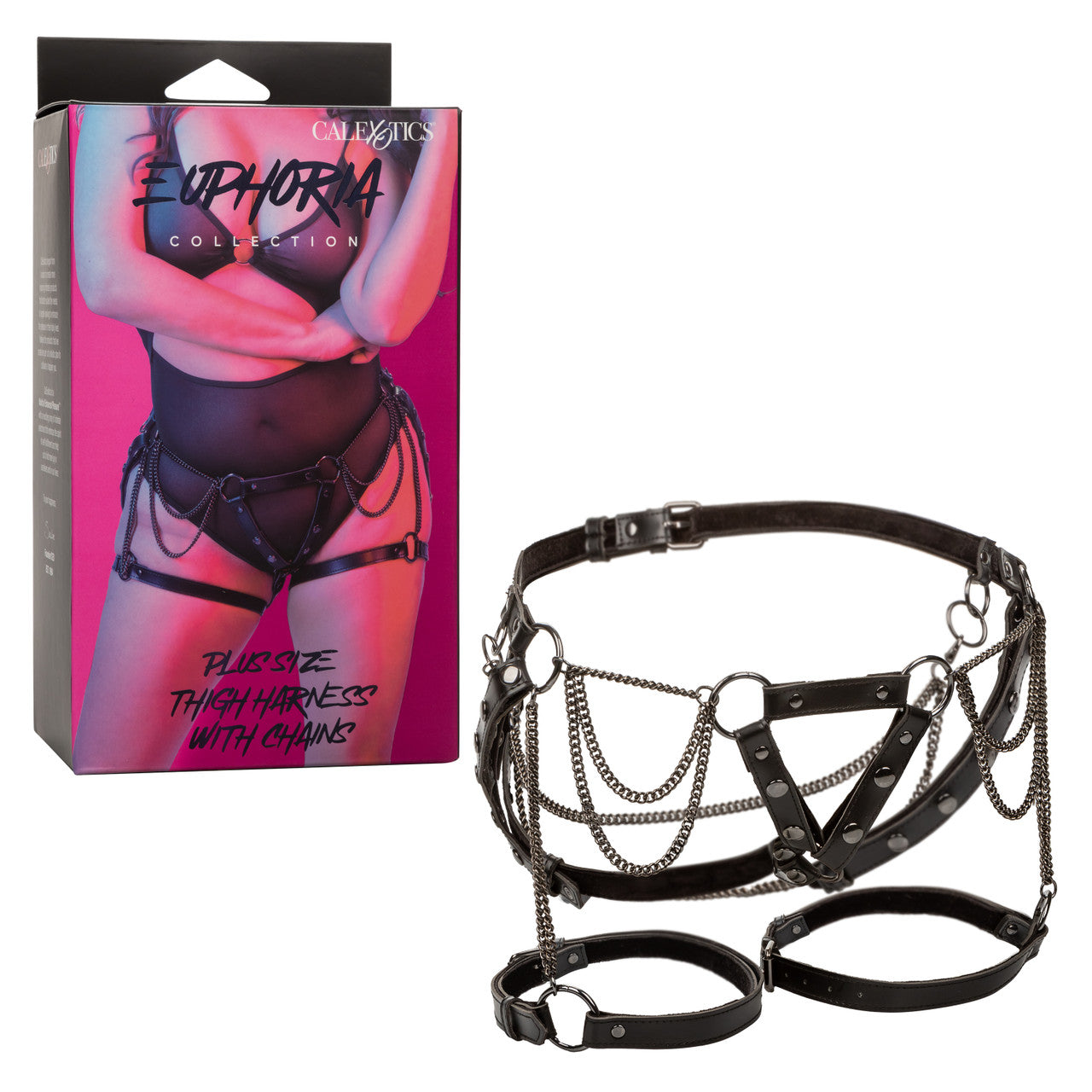 Euphoria Collection Plus Size Thigh Harness With Chains The Love Store Online Euphoria Collection Plus Size Thigh Harness With Chains The Love Store Online