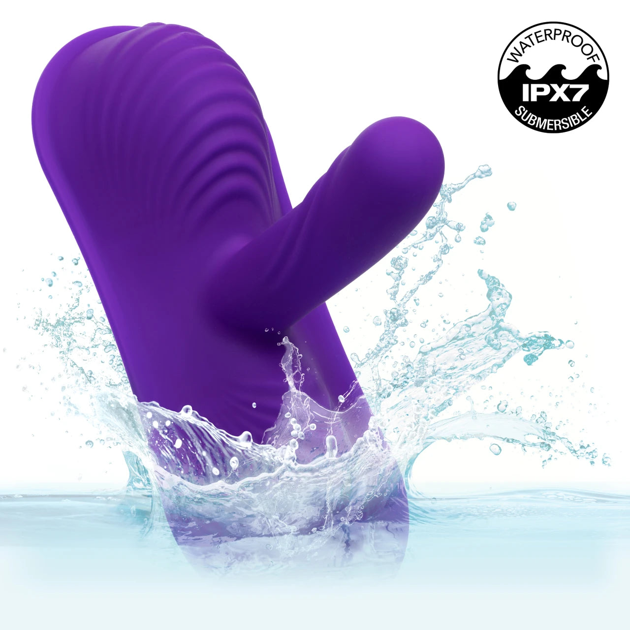 Triple Rider Rechargeable Silicone Remote Control Gyrating Rumbler