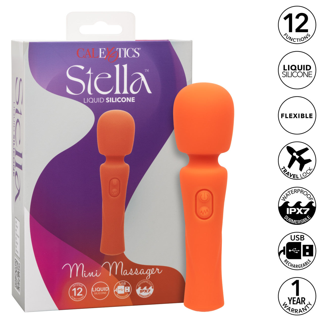 Stella™ Liquid Silicone Mini Massager