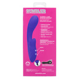 Rumbler Rumble G Rechargeable Silicone Dual Vibrator - Purple