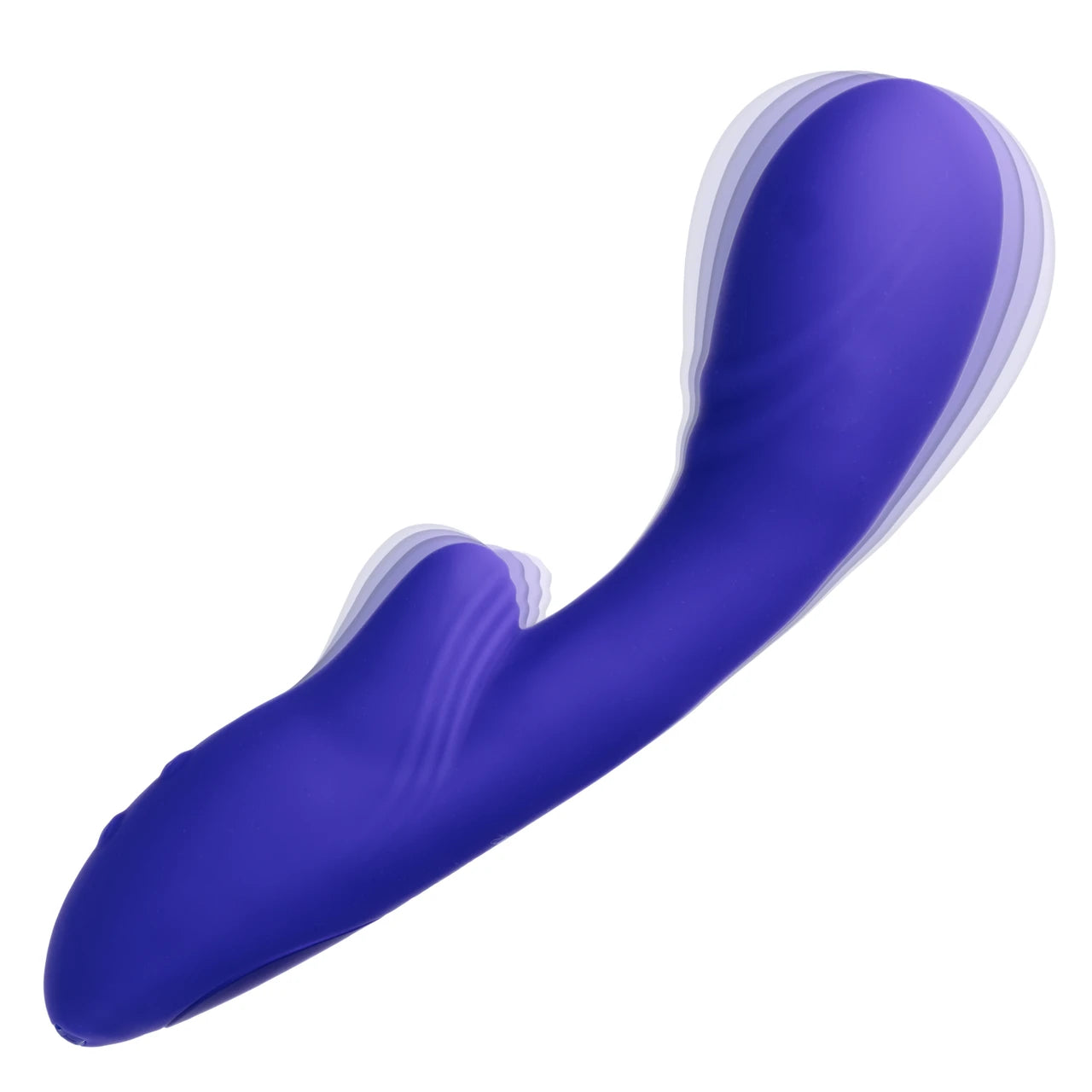 Rumbler Rumble G Rechargeable Silicone Dual Vibrator - Purple