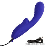 Rumbler Rumble G Rechargeable Silicone Dual Vibrator - Purple