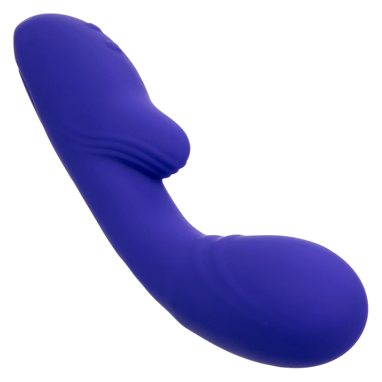 Rumbler Rumble G Rechargeable Silicone Dual Vibrator - Purple