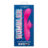 Rumbler Rumble Duo Rechargeable Silicone Rabbit Vibrator - Pink