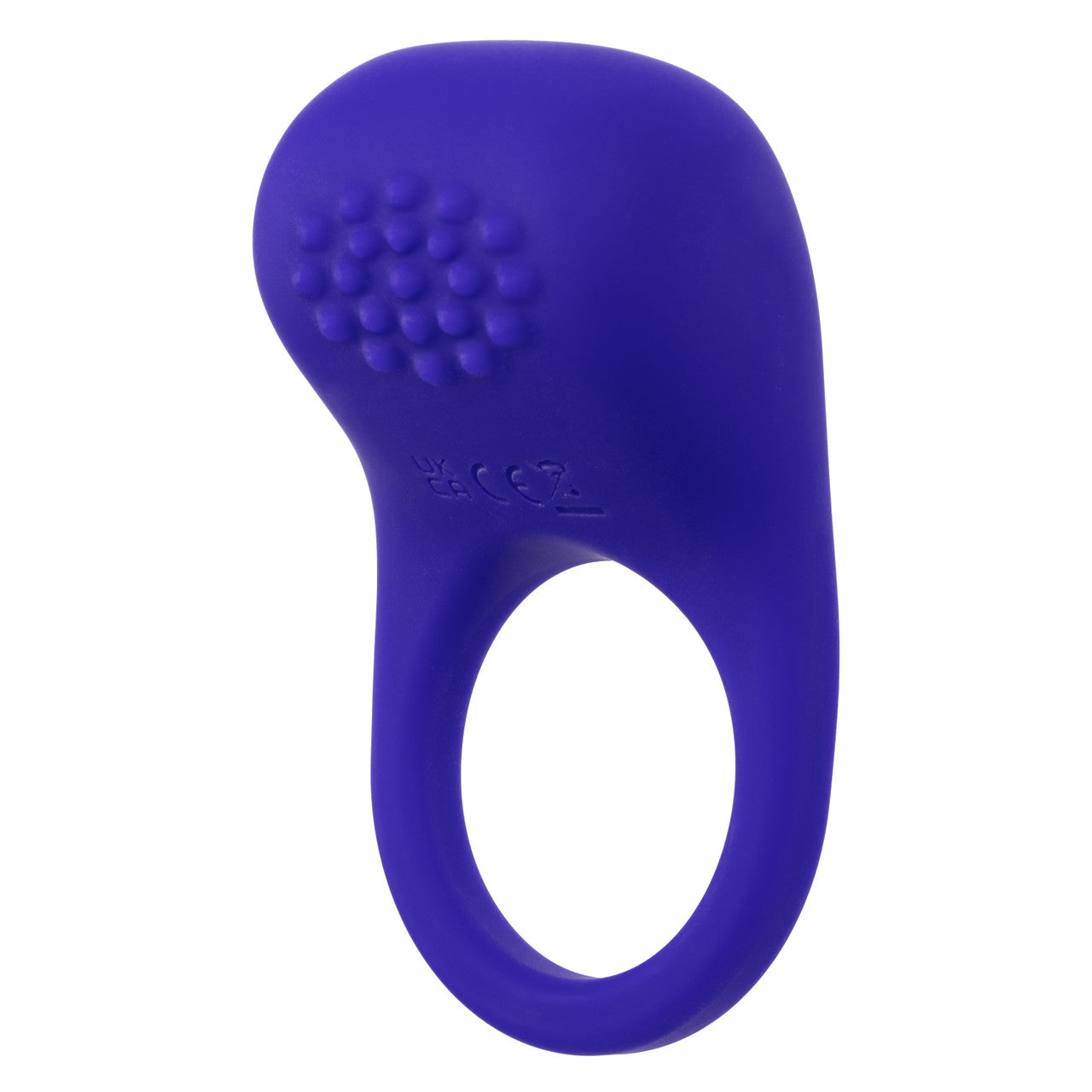 Rumbler Rumble Rechargeable Silicone Cock Ring - Purple
