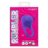 Rumbler Rumble Rechargeable Silicone Cock Ring - Purple