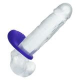 Rumbler Rumble Rechargeable Silicone Cock Ring - Purple