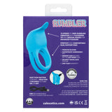 Rumbler Rumble Rechargeable Silicone Dual Cock Ring - Blue
