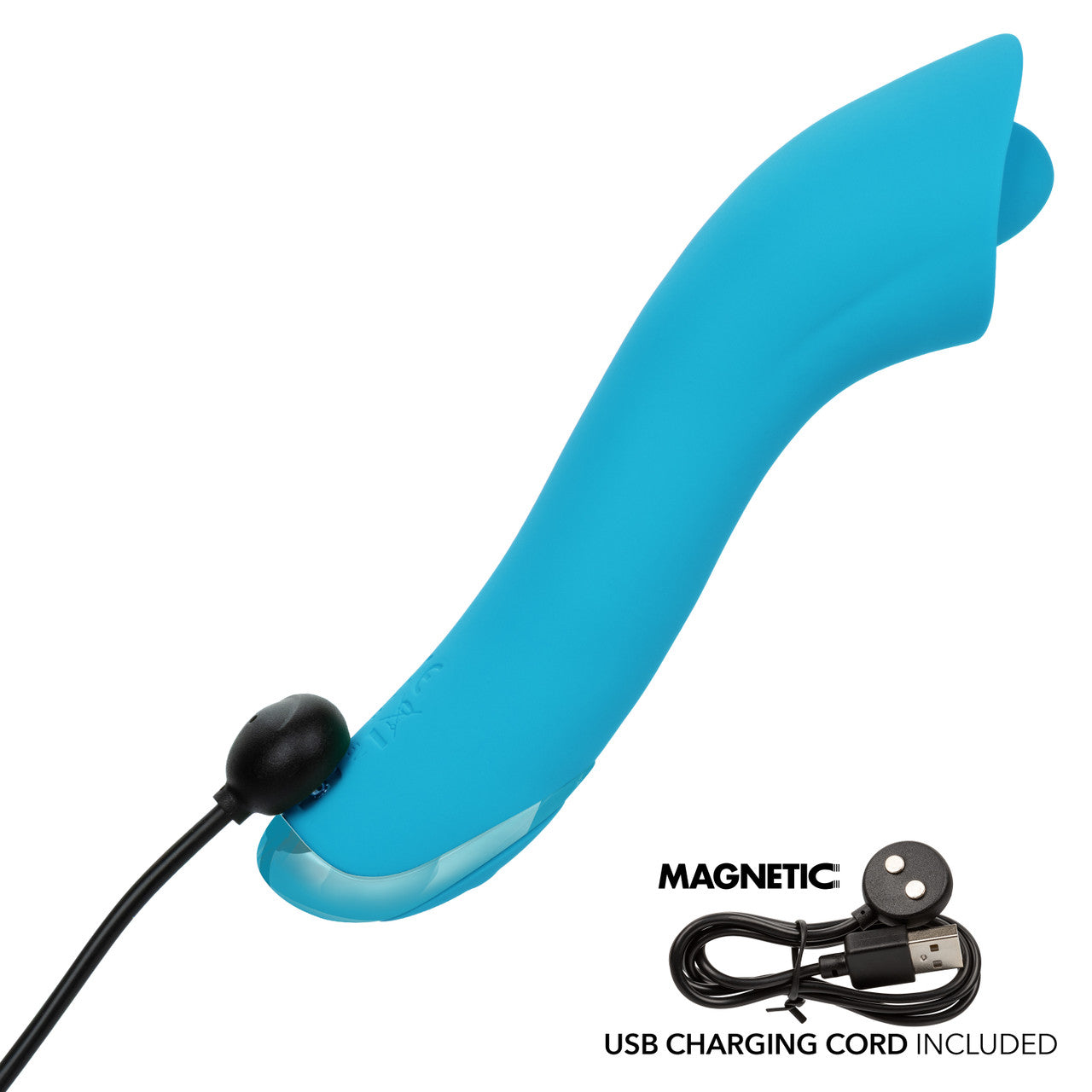 Kroma Turbo Exciter Rechargeable Silicone Mini Massager - Blue