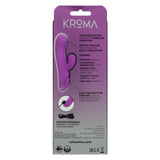 Kroma Turbo Passion Rechargeable Silicone Dual Stimulator - Purple
