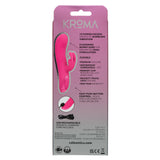 Kroma Turbo G Bunny Rechargeable Silicone Rabbit Vibrator - Pink