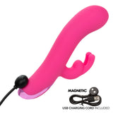 Kroma Turbo G Bunny Rechargeable Silicone Rabbit Vibrator - Pink