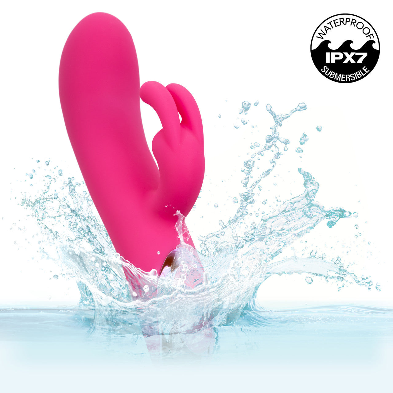 Kroma Turbo G Bunny Rechargeable Silicone Rabbit Vibrator - Pink
