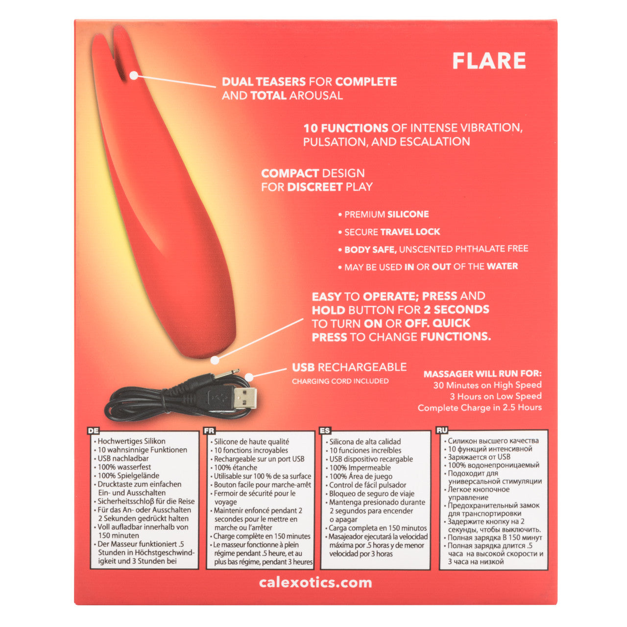 Red Hot Flare - Red