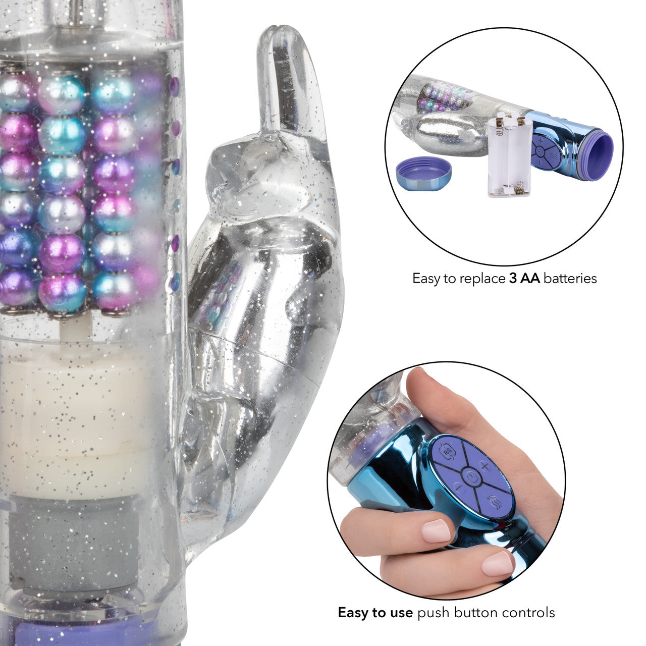 Naughty Bits Party in my Pants Jack Rabbit Vibrator