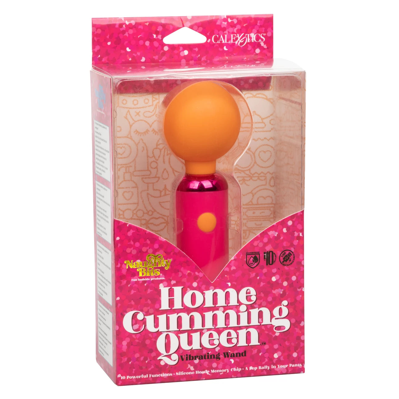 Naughty Bits® Home Cumming Queen™ Vibrating Wand