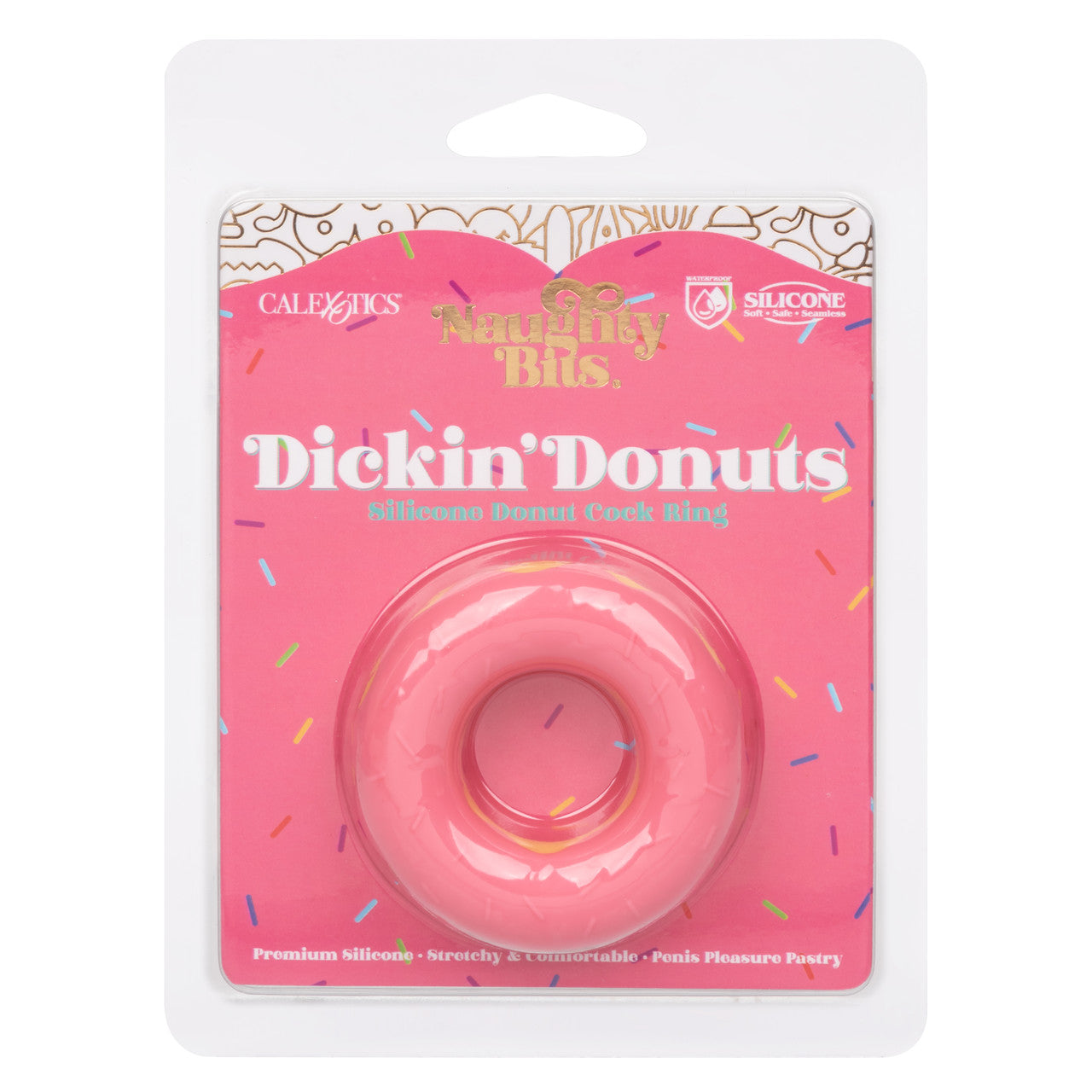 Naughty Bits® Dickin’ Donuts Silicone Donut Cock Ring