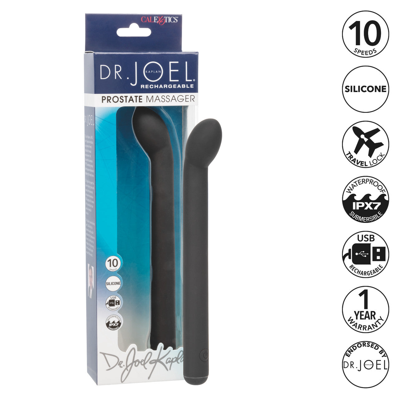 Dr. Joel Kaplan® Rechargeable Prostate Massager