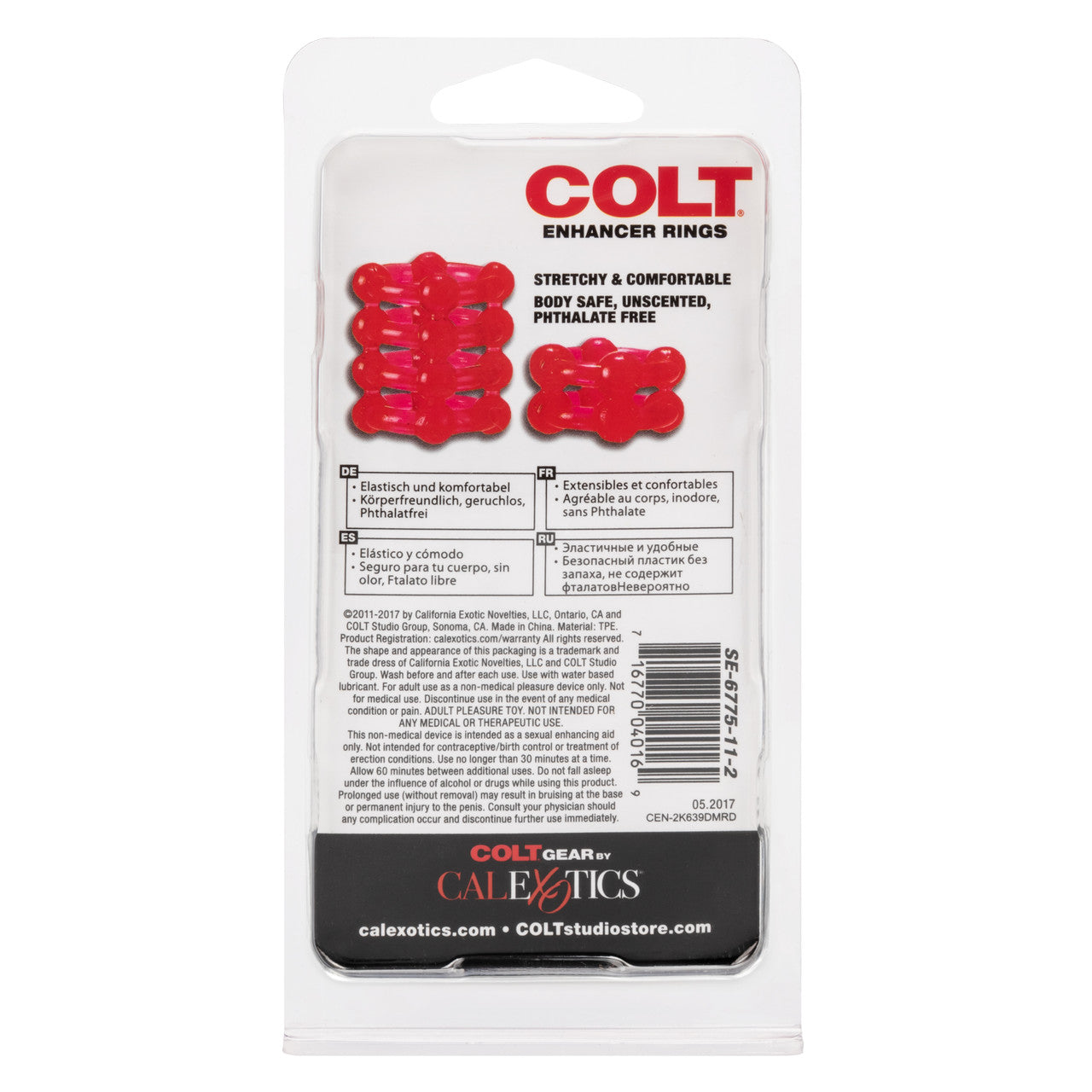 COLT Enhancer Rings - Red