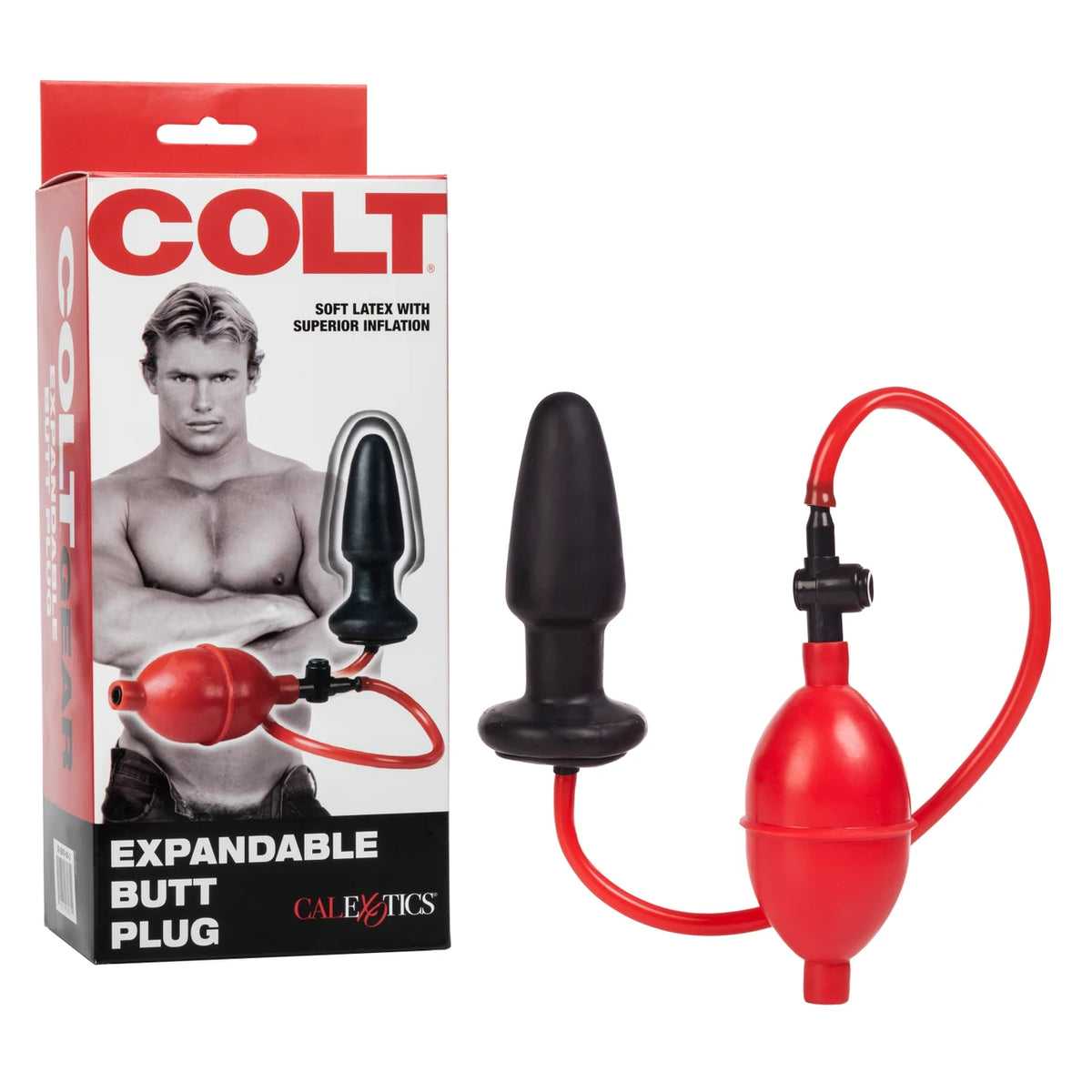 COLT Expandable Butt Plug - Black