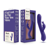 Harper 8.75 Inch G Spot Clitoral Dual Stimulation Silicone Rabbit