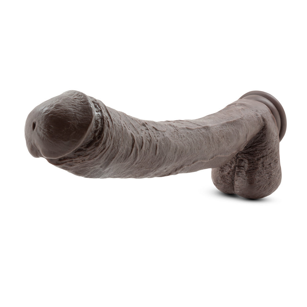 Dr. Skin - Mr. Ed 13in Dildo with Suction Cup - Chocolate