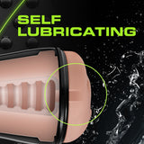 M for Men - Soft and Wet - Pussy with Pleasure Ridges - Self Lubricating Stroker Cup - Vanilla