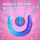 B Yours Sugar Stud Double Dildo 13.75in - Blue