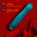 Oh My Gem Fierce 5 Inch Warming G-Spot Vibrator in Blue Topaz