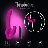 Temptasia - Estella - Strapless Silicone Dong - Pink