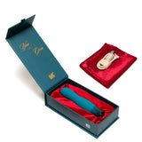 Oh My Gem Fierce 5 Inch Warming G-Spot Vibrator in Blue Topaz