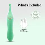 Blush Collection Stella Rechargeable Silicone Dual End Vibrator