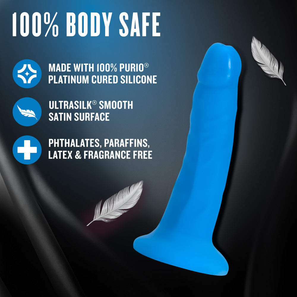 Neo Elite - 6 in Silicone Dual Density Dildo