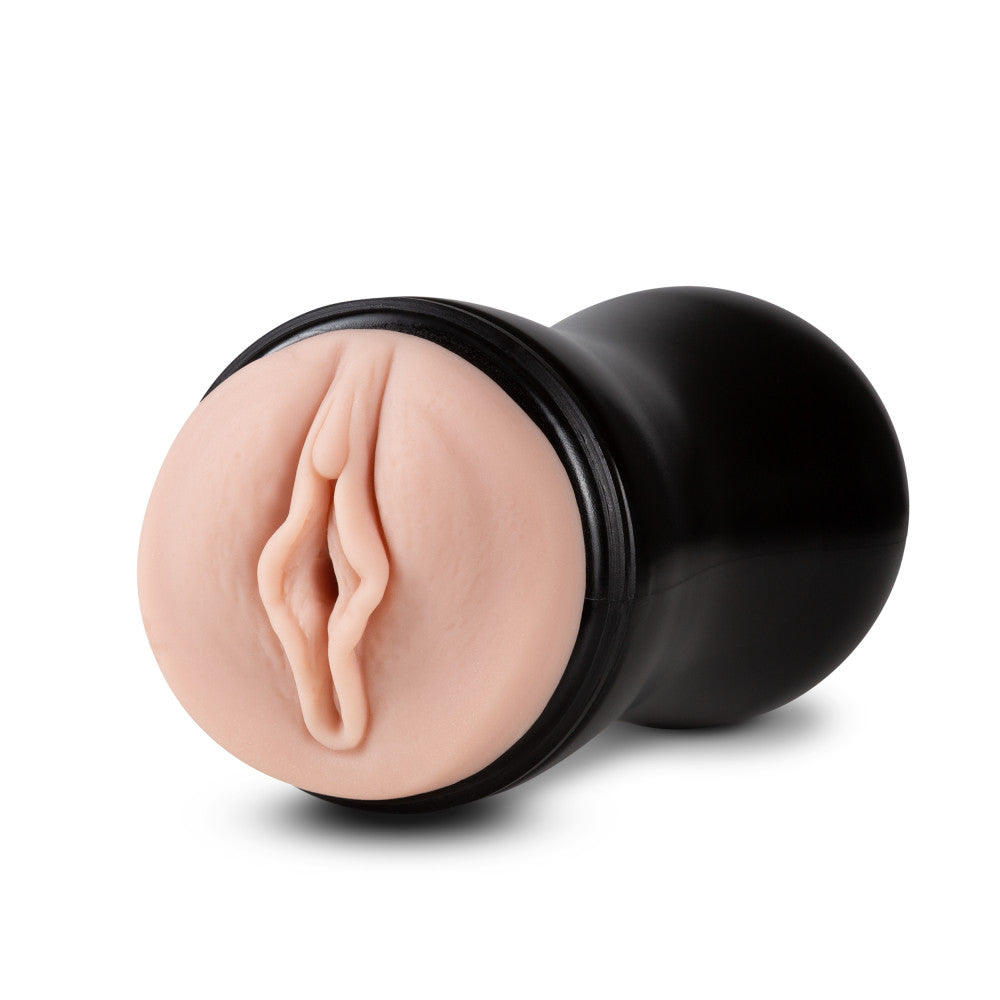M for Men - Soft and Wet - Pussy with Pleasure Ridges - Self Lubricating Stroker Cup - Vanilla