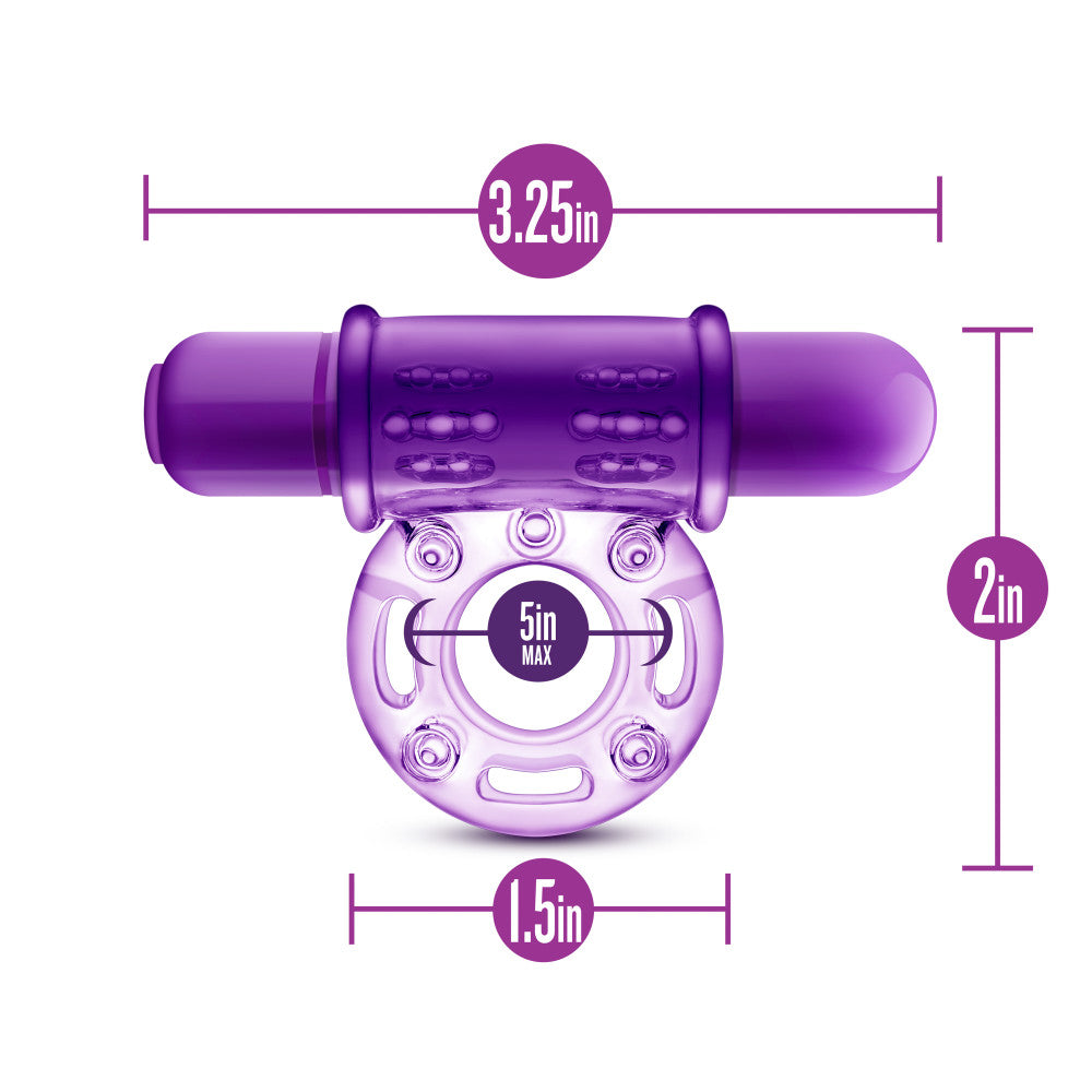 Play With Me - Couples Play C-Rings - Purple