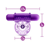 Play With Me - Couples Play C-Rings - Purple