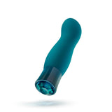 Oh My Gem Fierce 5 Inch Warming G-Spot Vibrator in Blue Topaz