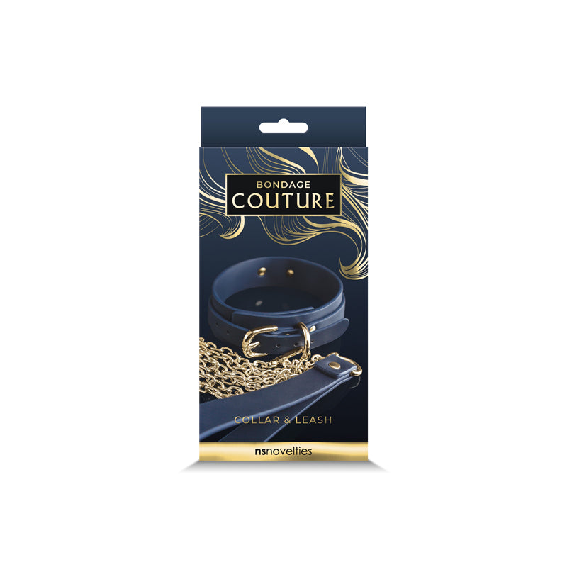 Bondage Couture Vinyl Collar and Leash
