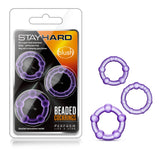Stay Hard - Beaded Cock Rings