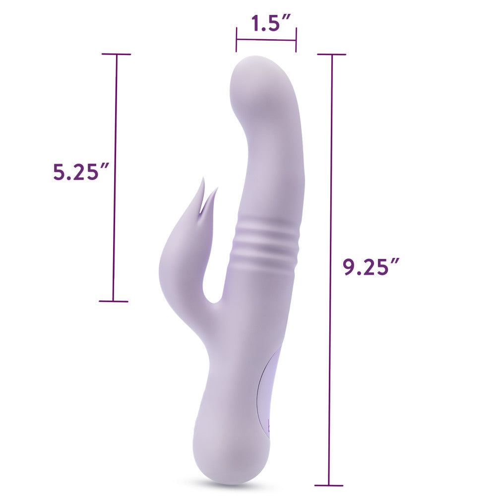 Rylee 9.25 Inch G Spot Clitoral Dual Stimulation Rabbit