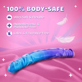 B Yours Sugar Stud Double Dildo 13.75in - Blue