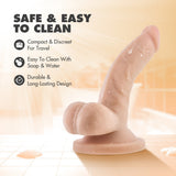 Dr. Skin - 4 in Mini Cock - Beige