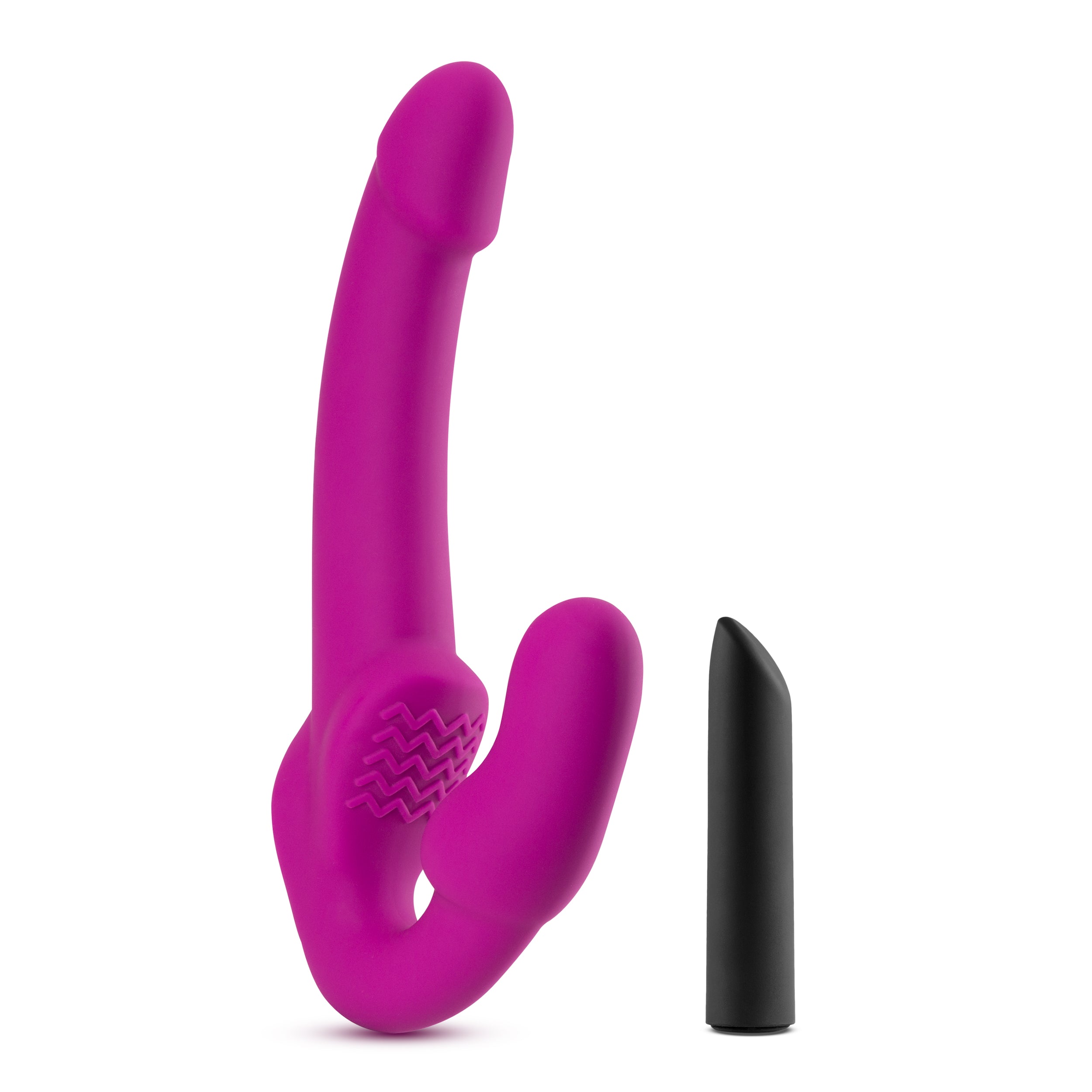 Temptasia - Estella - Strapless Silicone Dong - Pink