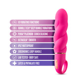 Aria Amazing AF Fuchsia 6.25-Inch Loop Handle Vibrator